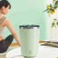 🔥Letzter Tag 49% Rabatt - Magnetische Kaffeetasse mit Rührfunktion