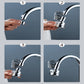 Wasserhahn mit mehreren Funktionen, freiem Dehnen, verschiedenen Wasserabgabemodi und Filterung.