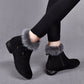 Modische, warme, dicke und rutschfeste Stiefeletten für Frauen