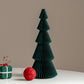 Weihnachtsbaum Tischdekoration aus Papier