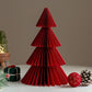 Weihnachtsbaum Tischdekoration aus Papier