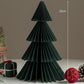 Weihnachtsbaum Tischdekoration aus Papier