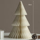 Weihnachtsbaum Tischdekoration aus Papier