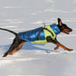 Warmer wasserdichter Winterhundemantel