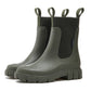 Wasserdichte, rutschfeste, mittelhohe Stiefel mit dicker Sohle