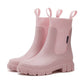 Wasserdichte, rutschfeste, mittelhohe Stiefel mit dicker Sohle