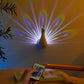 Peacock Projection Wandleuchte mit Fernbedienung