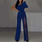 Letzter Tag für 50% Rabatt🌟Glitzernde Mesh One Shoulder One Piece Damenkleider💖👗