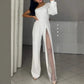 Letzter Tag für 50% Rabatt🌟Glitzernde Mesh One Shoulder One Piece Damenkleider💖👗