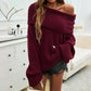 Mode Lockerer Monochromer Pullover