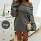Mode Lockerer Monochromer Pullover
