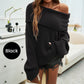 Mode Lockerer Monochromer Pullover