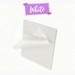 Transparente Haftnotizen