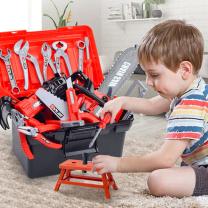 🛠️ Das perfekte Werkzeugspielzeug für kreative Kinder – mit Elektroschrauber, Zubehör & Aufbewahrungsbox 🎁