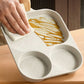⏳Zeitlich begrenztes Sonderangebot⏰ 3-in-1 Antihaft-Pfanne mit drei Fächern – Mehrkammer-Frühstückspfanne für Eier, Pancakes, Fleisch und Gemüse
