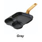 ⏳Zeitlich begrenztes Sonderangebot⏰ 3-in-1 Antihaft-Pfanne mit drei Fächern – Mehrkammer-Frühstückspfanne für Eier, Pancakes, Fleisch und Gemüse