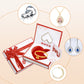 🔥Valentinstag-Schmuck-Geschenkbox mit Grußkarte