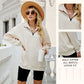 ⏳Begrenzte Zeit 50% Rabatt💥Sweatshirt mit überschnittenen Schultern und Reißverschluss für Damen