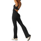 ⏳Begrenzte Zeit 50% Rabatt💥Sexy Rückenfreie Flare Jumpsuits - Bodycon Scrunch Butt Yoga Rompers