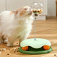⏳Begrenzte Zeit 50% Rabatt💥Interaktiver Katzen-Drehteller mit auslaufendem Futterball und Feder