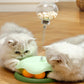 ⏳Begrenzte Zeit 50% Rabatt💥Interaktiver Katzen-Drehteller mit auslaufendem Futterball und Feder