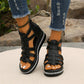 ⏳Begrenzte Zeit 50% Rabatt💥Strass-Sandalen mit Keilabsatz
