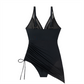 🌷Sommer Heißer Verkauf-50% Rabatt🍧Schlankmachender transparenter Sarong-Wickel-Badeanzug aus Netzstoff👙
