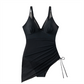 🌷Sommer Heißer Verkauf-50% Rabatt🍧Schlankmachender transparenter Sarong-Wickel-Badeanzug aus Netzstoff👙