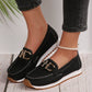 ⏳Begrenzte Zeit 50% Rabatt💥Damen Metallschnalle Casual Penny Loafers 🥰Klassisches Modedesign