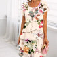 ⏳24-Stunden-Lieferung💥Kaskadenkleid mit Blumenmuster und mehreren Pflanzen