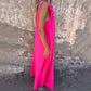 ⏳Begrenzte Zeit 50% Rabatt💥Elegantes Maxikleid mit Blumenmuster und Trägern für Damen