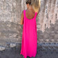 ⏳Begrenzte Zeit 50% Rabatt💥Elegantes Maxikleid mit Blumenmuster und Trägern für Damen