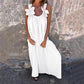 ⏳Begrenzte Zeit 50% Rabatt💥Elegantes Maxikleid mit Blumenmuster und Trägern für Damen