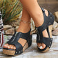 ⏳Begrenzte Zeit 50% Rabatt💥Neue korrigierende Keil-Sandalen mit offener Spitze für Frauen🌸🌸