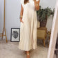 ⏳Begrenzte Zeit 50% Rabatt💥💞Damen Plissee einfaches einfarbiges Kleid