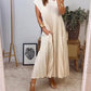 ⏳Begrenzte Zeit 50% Rabatt💥💞Damen Plissee einfaches einfarbiges Kleid