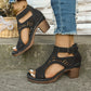 ⏳Begrenzte Zeit 50% Rabatt💥Vielseitige Sandalen mit offener Zehenpartie und mittelhohem Absatz👠