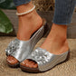 ⏳Begrenzte Zeit 50% Rabatt💥Damen Comfort Flower Slip-On Sandalen