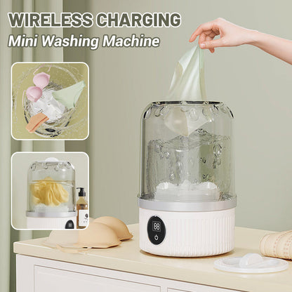 ⏳Begrenzte Zeit 50% Rabatt💥Mini-Waschmaschine mit kabelloser Ladefunktion