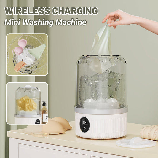 50% Rabatt 💥Mini-Waschmaschine mit kabelloser Ladefunktion