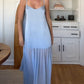 ⏳Begrenzte Zeit 50% Rabatt💥Elegantes einfarbiges Kleid für Damen mit Spaghettiträgern