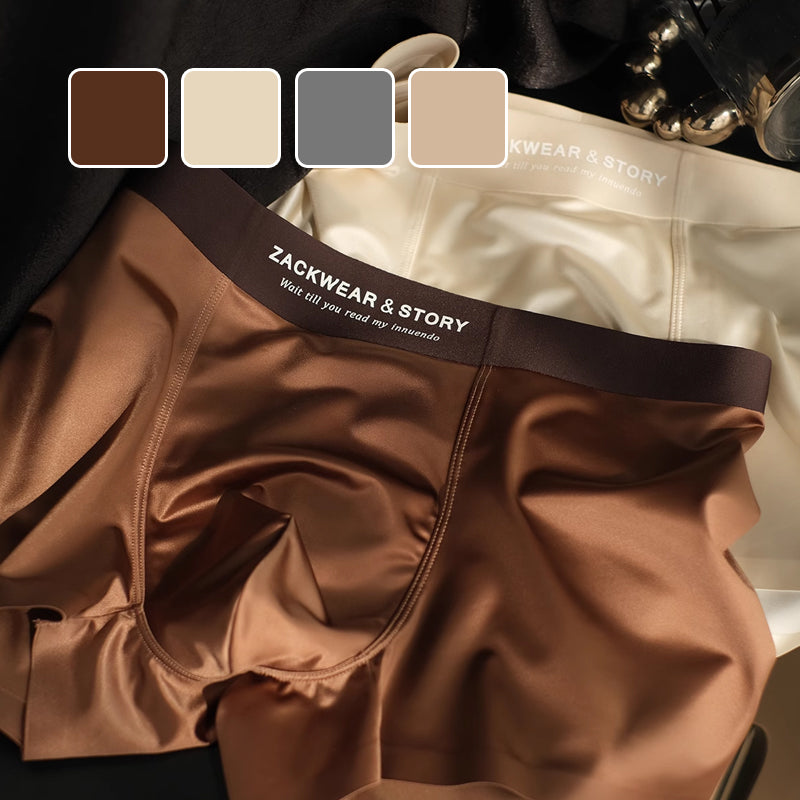 Men's Luxury Glossy High Stretch Boxer Briefs 3-Pack Set – gothimmes
