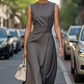 ⏳Begrenzte Zeit 50% Rabatt💥Elegantes ärmelloses Taillenkleid für Frauen