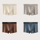 ⏳Begrenzte Zeit 50% Rabatt💥Elegant Silk Herren Ice Silk Unterwäsche Mulberry Silk Antimicrobial Herren Boxershorts
