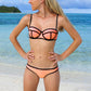 ⏳Begrenzte Zeit 50% Rabatt💥Sexy Bikini Set mit Farbblöcken für Frauen
