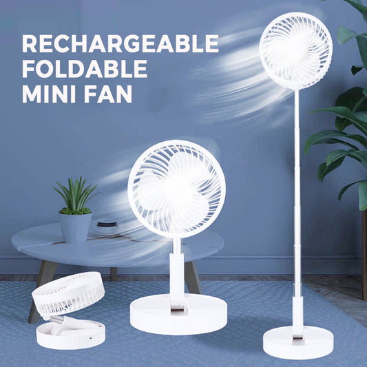 🌀 60% RABATT! 🍃 Wiederaufladbarer & faltbarer Mini-Ventilator – Kompakt, leise & perfekt für Reisen – Ideal für Büro oder heiße Tage – 3 Geschwindigkeiten, kleiner Begleiter mit großer Kühlleistung 🔋✨