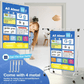 ⏳Begrenzte Zeit 50% Rabatt💥📚Alphabet-Lern-Taschenchart