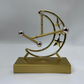 ⏳Begrenzte Zeit 50% Rabatt💥Golden Moon Magnetic Perpetual Motion Schreibtischdekoration
