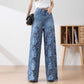 ⏳Begrenzte Zeit 50% Rabatt💥Gespleißte Jeans mit Spitze