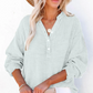 ⏳Begrenzte Zeit 50% Rabatt💥2025 Neue lässige Langarm-Mesh-Bluse mit Knopfverschluss für Damen